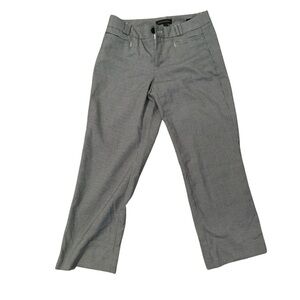 Banana Republic Checkered Sloan Pants in Black / Gray. Size 0 Petite